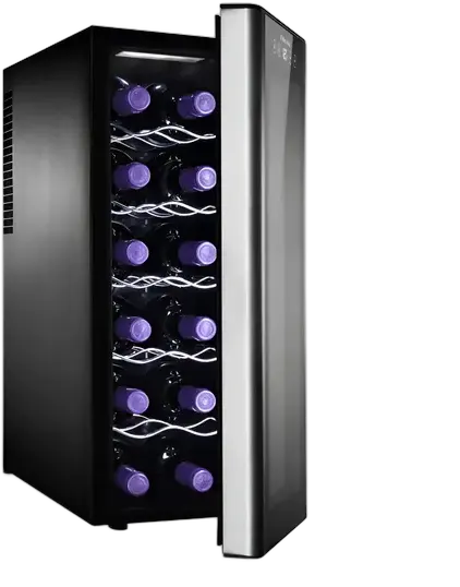 Wine Cellar 12 Bottles Electrolux Bivolt ACB12 Black NF