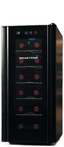Brastemp Wine Cellar 12 Bottles Electronic Panel Led Lighting