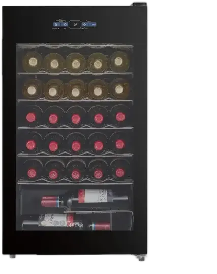 Wine Cooler 34 Bottles Midea Inverter Smart Dual Voltage