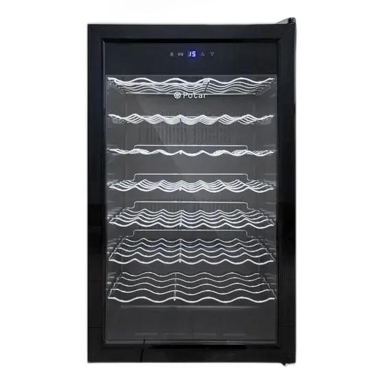 Climate-Controlled Wine Cooler for 51 Bottles 128 Liters Polar