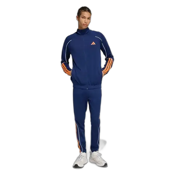 Adidas 3S Stadium TS Tracksuit Blue