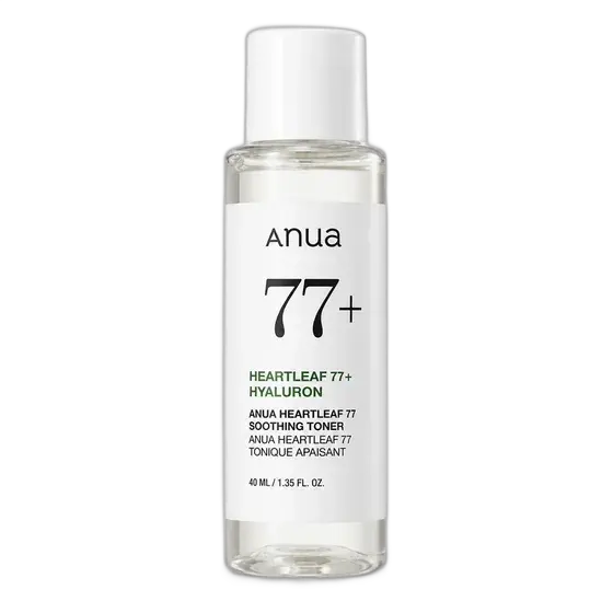 Anua Heartleaf 77+ Hyaluron Soothing Toner 40ml Facial Toner