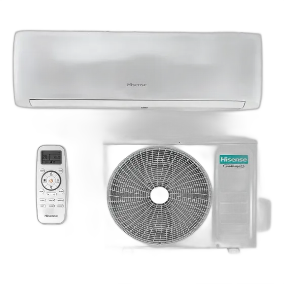 Hisense Eco Plus HW Inverter Air Conditioner 9,000 BTU Cooling R-32