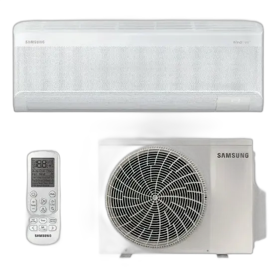 Samsung WindFree AI Pro Inverter Air Conditioner 12,000 BTUs Heating and Cooling R-32