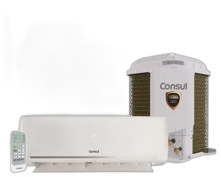 Consul Dual Inverter Split Air Conditioner 12,000 Btu/h Cooling Single-Phase White Cbk12eb/cbl12eb - 220v