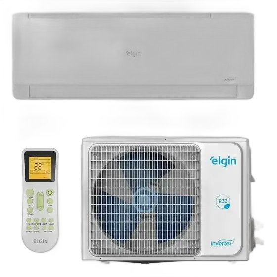 Split Hi-wall Air Conditioner Elgin Eco Inverter III Connect 12,000 BTUs Cooling R-32