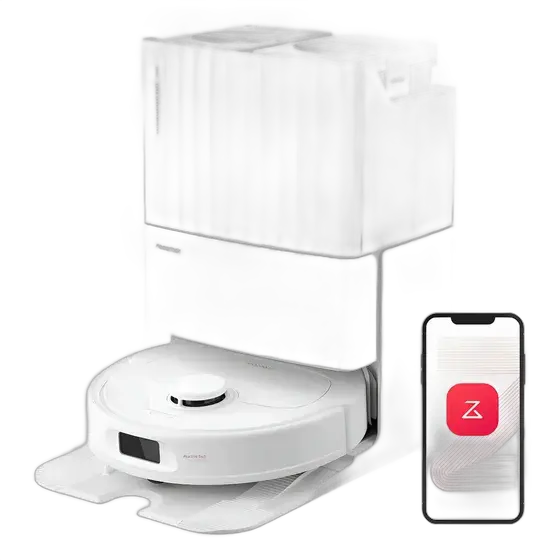 Vacuum and Mop Roborock Qrevo S Robot, with Automatic Drying. Color: white
