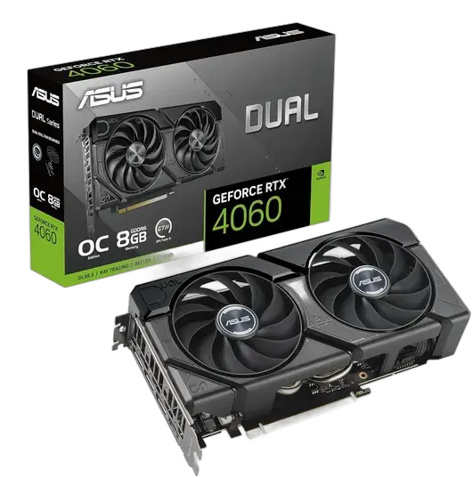 Asus Dual GeForce RTX 4060 Evo OC Edition 8GB GDDR6 (PCI...