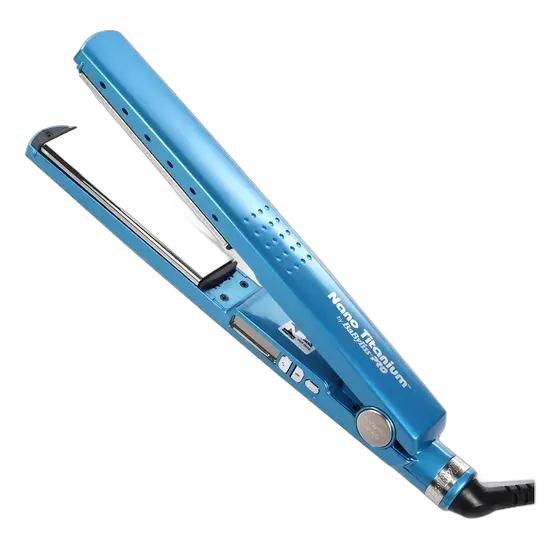 BaBylissPRO Nano Titanium 2091 Babnt2091tbr Blue Straightener