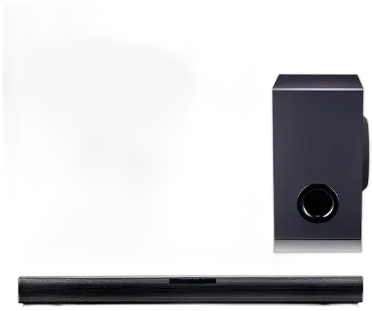 Black Soundbar LG Soundbar SQC1