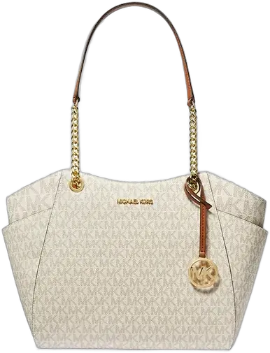 Shoulder and Hand Bag Vanilla Medium Large Logo Michael Kors