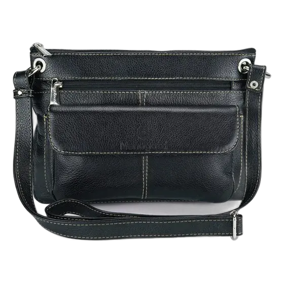 Bolsa Em Couro Legítimo - Várias Cores Disponíveis
