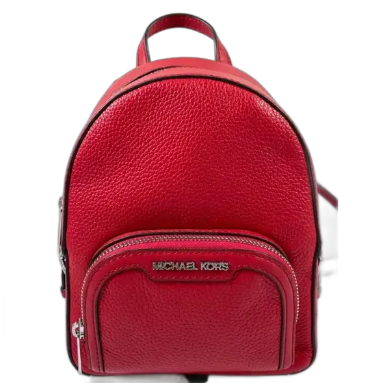 Michael Kors Jaycee Extra Small Backpack Bag Red