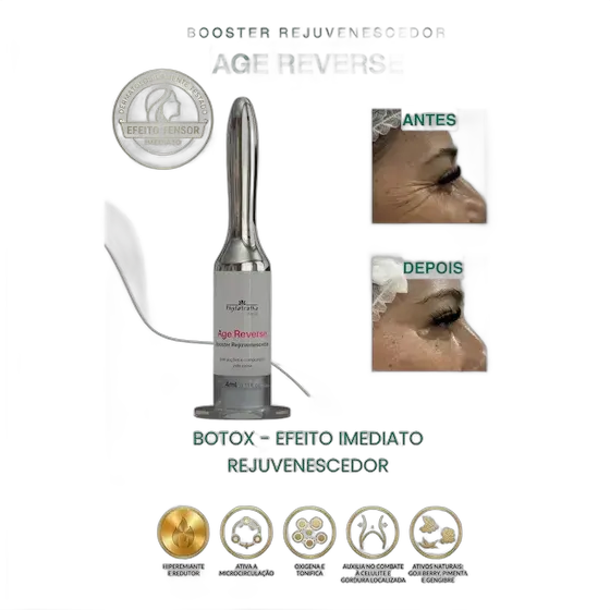 Botox Booster Rejuvenating Age Reverse (Kit 4 Booster) All Skin Types Day/Night