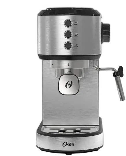 Oster Espresso Coffee Maker 20 Bar Milk Frother Stainless Steel 127V
