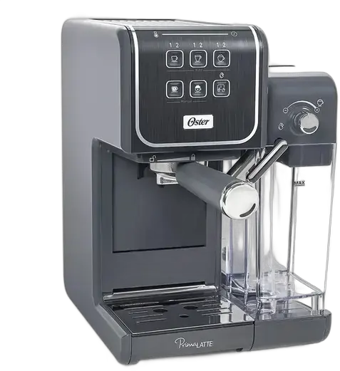 Espresso Coffee Maker Oster PrimaLatte Touch Gray BVSTEM6801-017