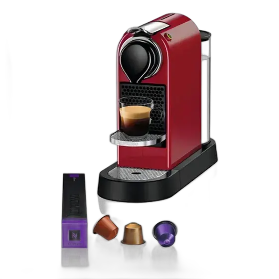 Nespresso Citiz Coffee Machine Cherry Red