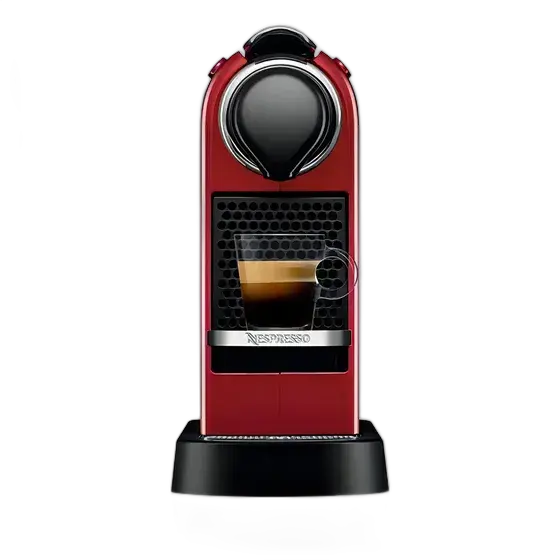 Nespresso CitiZ Coffee Maker Cherry Red