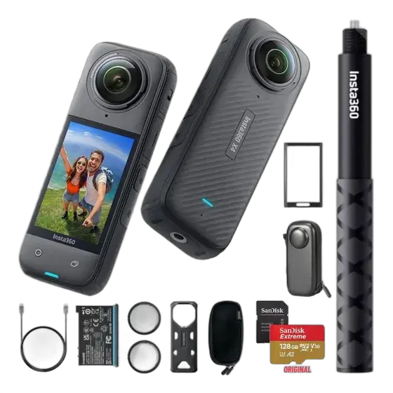 Insta360 X4 8k Action Camera Waterproof 360 With Accessories