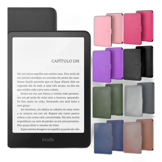 Capa Para Kindle Paperwhite 12ª Geração Modelo 2024 Sa568b