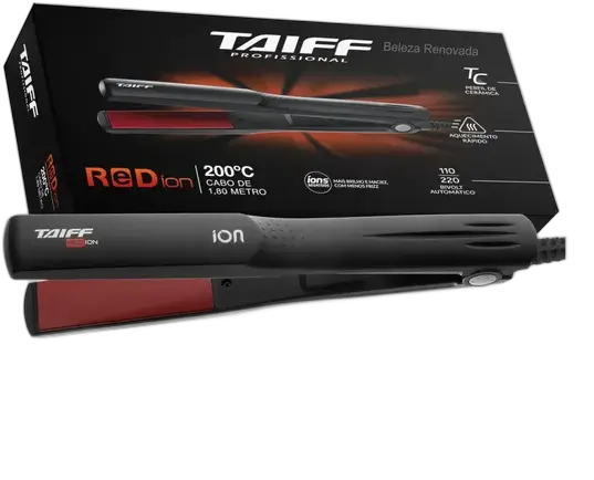 Chapa Taiff Red Ion Titanium Bivolt