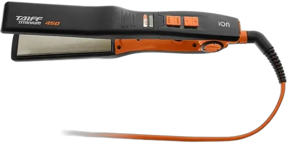 Taiff Titanium 450 Colors Series Flat Iron Bivolt Black