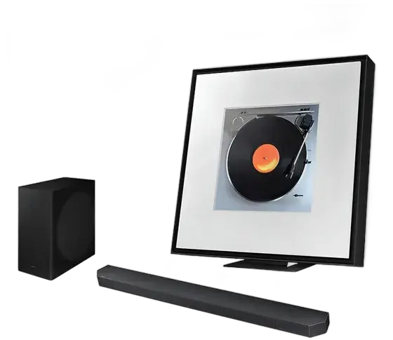 Soundbar HW-Q990F + Music Frame Combo Black