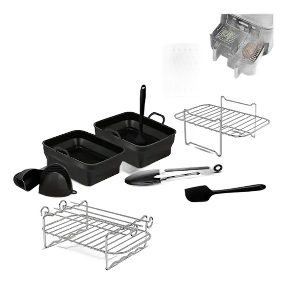 Accessory Set For Fryer Ninja Double Basket 1