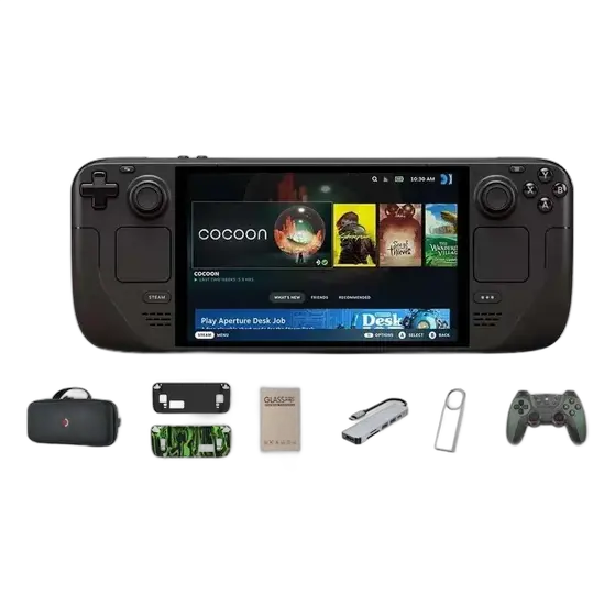 Portable Gaming Console 2TB OLED 7.4" 90Hz WiFi 6E Kit