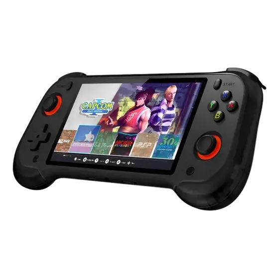 Handheld Game Console Hall Effect Joystick Qrd Vortex F5 Videogame 128gb Mini Consoles Tf Expand 512gb Black