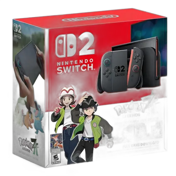Console Nintendo Switch 2 + Pokémon Legends Z-a Edition, black color