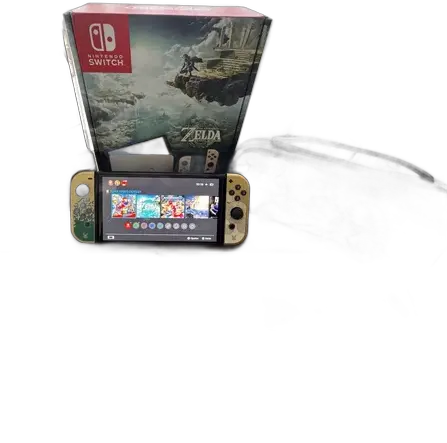 Nintendo Switch OLED Zelda Console