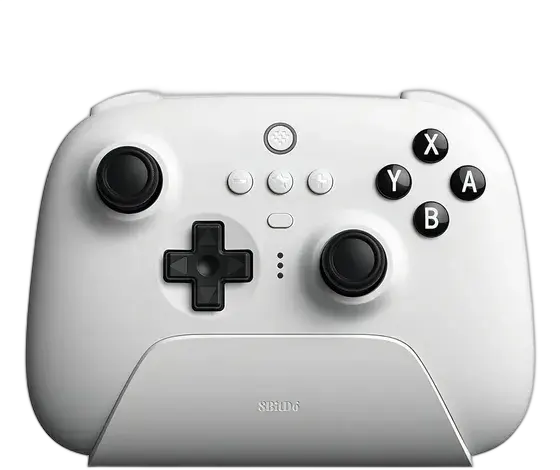 8BitDo Ultimate Bluetooth Controller White for Nintendo Switch PC and Smartphones