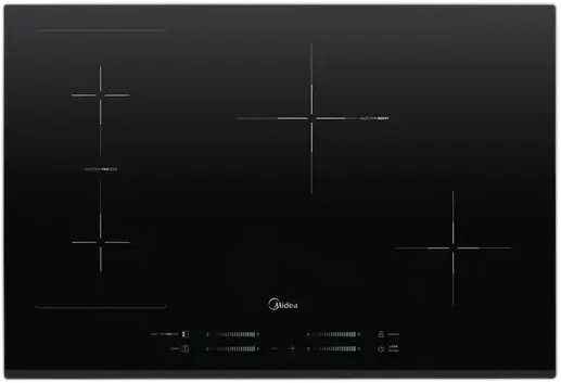 Cooktop 4 Burners Induction 77cm Freezone Even Pro Midea Black