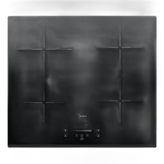 Cooktop 4 Burners Induction Even Pro Midea Color Black