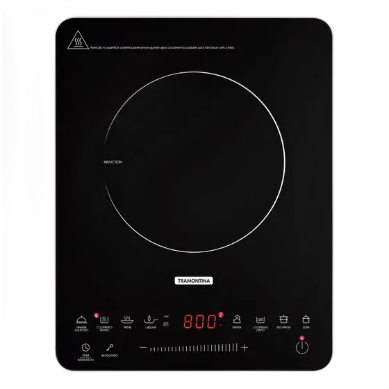 Tramontina EI30 Electric Slim Touch Induction Cooktop 127V