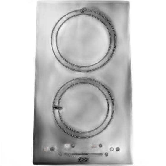 Oster 2-Burner Induction Cooktop Color Black