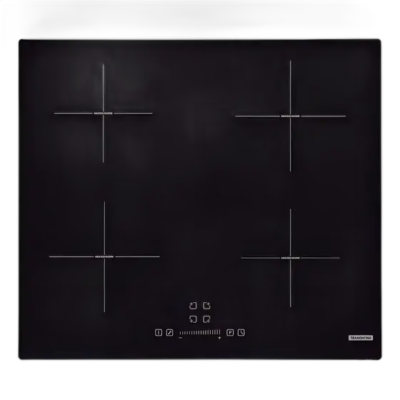 Tramontina Square Slider B Induction Cooktop 4ei 60 Glass-Ceramic