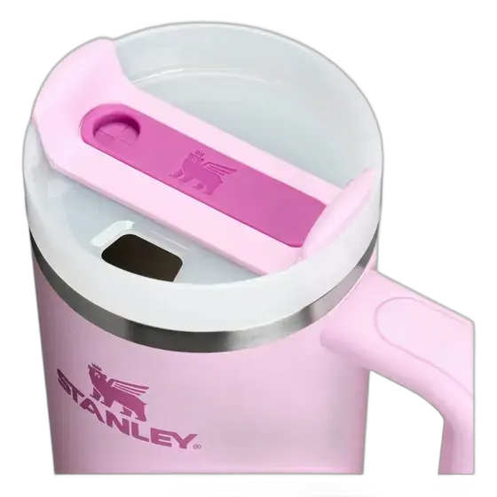 Stanley Quencher Thermal Tumbler 887ml Cherry Blossom Solid Color