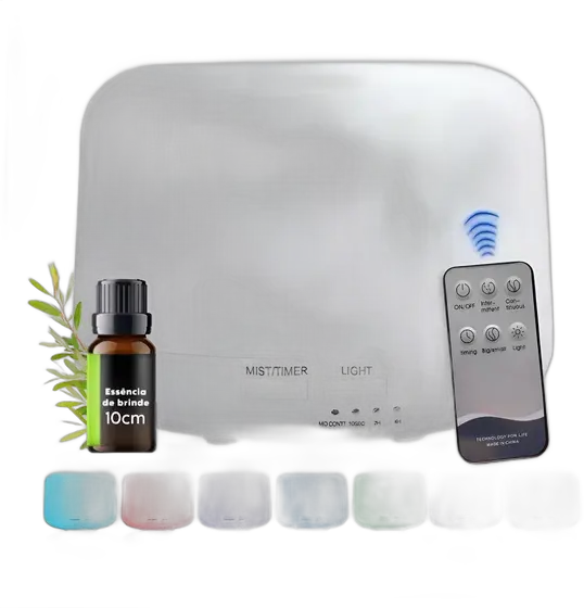 Diffuser Aromatizer Humidifier of 300ml + Free Essence