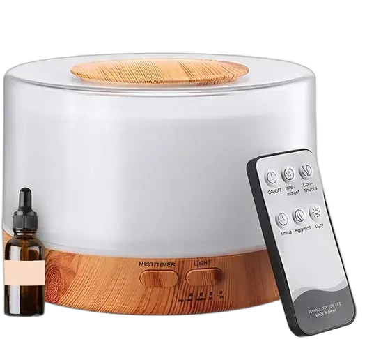 Diffuser Aromatizer Humidifier of 500ml + Free Essence