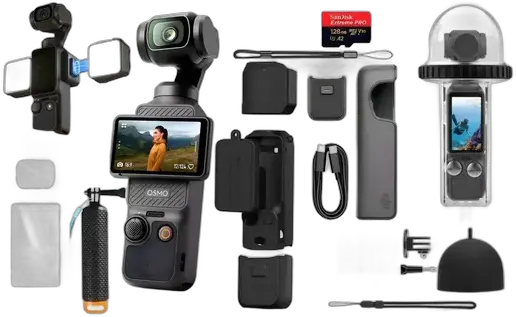 Dji Camera Dji Osmo Pocket 3 Standard 3.0 ( Vortex Pro Kit )