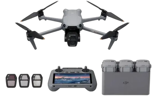 DJI Air 3S Drone Combo RC2 Gray