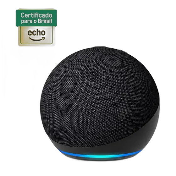 Echo Dot 5ª Geração Alto-falante De 1,73 Preto Amazon Bivolt