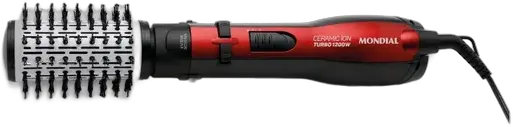 Escova Rotativa Ceramic Íon Turbo, Mondial, 1200W - ER-09