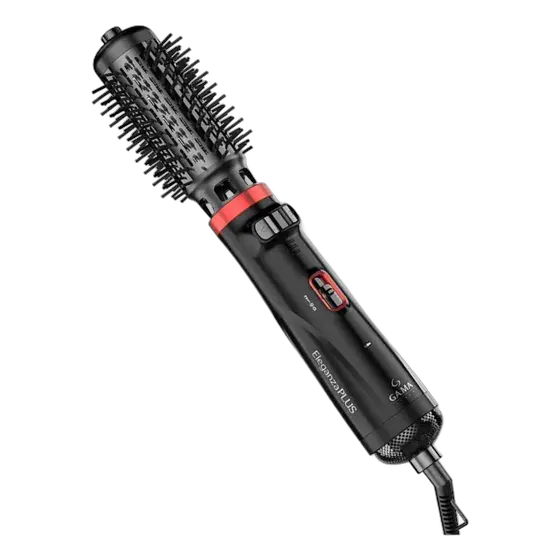 Escova Rotativa Gama Eleganza Plus Antifrizz 3 Em 1 Bivolt