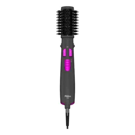 Escova Rotativa Philco Per02 1300w Íons Tourmaline