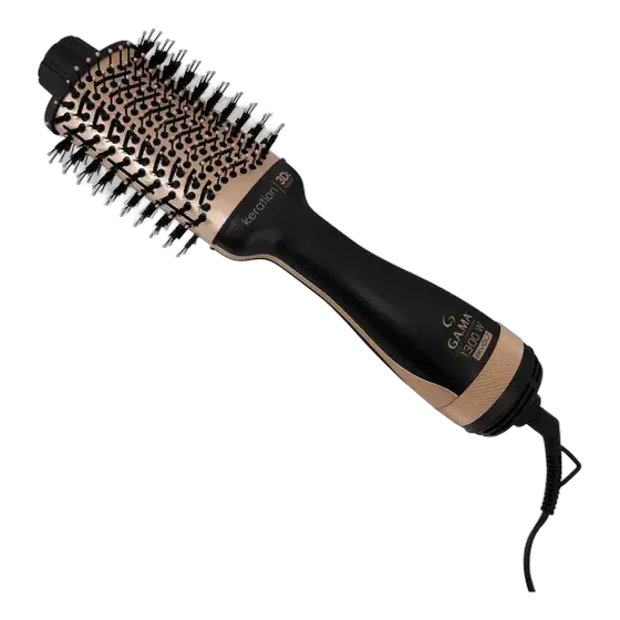 Escova Secadora Gama Italy Stylish Keration Brush 3d Bivolt