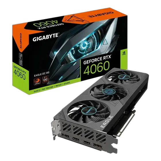 Graphics Specifications Gigabyte, GeForce RTX 4060, Eagle OC