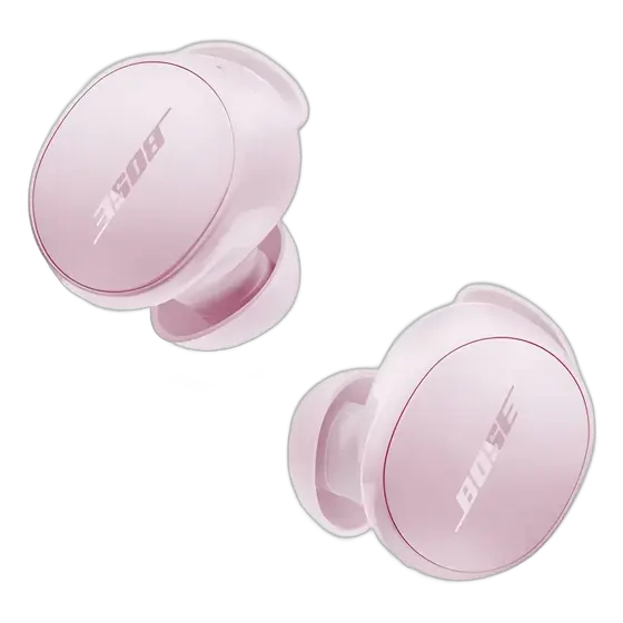 Bose QuietComfort Earbuds II headphones 2nd generation in petal rose